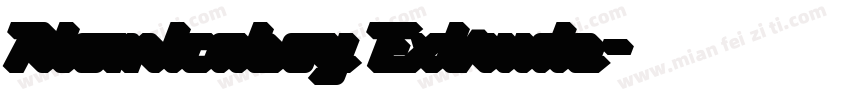 Atomicaboy Extrude字体转换